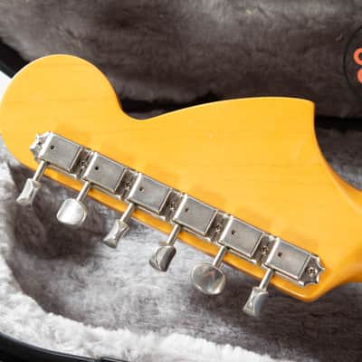 Immagine 2014 Fender Japan Kurt Cobain Mustang Left-Handed Sonic Blue MIJ w/ HSC - 8