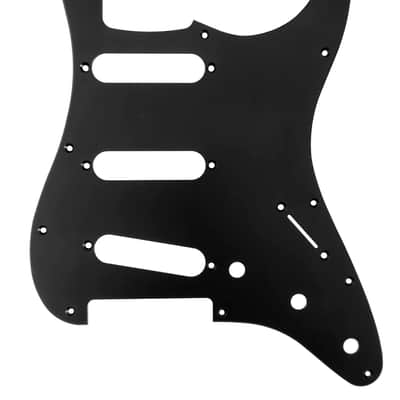 Anodized Black 11 holes Pickguard for Stratocaster post '72
