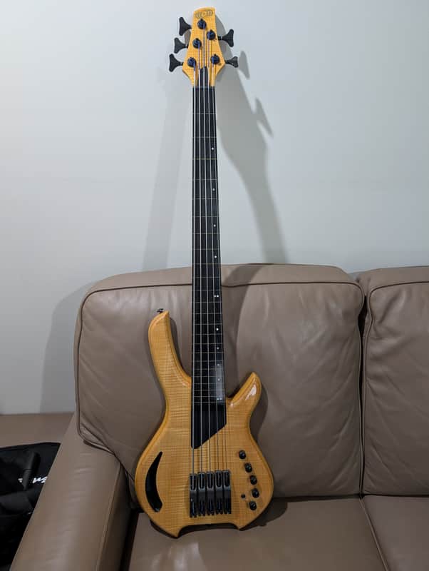 Wilcox Lightwave Saber Bass 5 String Fretless