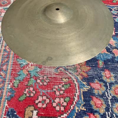 VINTAGE ZILDJIAN 15” HI-HATS - 1946-53 Transition Stamp - AMAZING SOUND - GREAT CONDITION! VIDEO! image 2