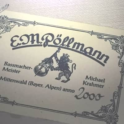 5-String E.M. Pöllmann “Emperor” Busseto Bass 2000 Spruce / Maple (So. CA area) image 12