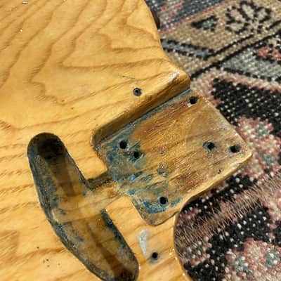 Vintage Fender Telecaster Body 1970’s Natural Refin image 3