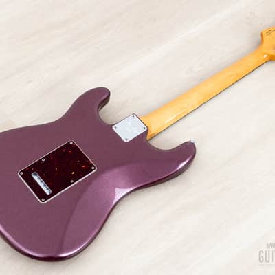 2013 Fender + MJT Stratocaster Partscaster Classic 60s Neck & Burgundy Mist Lacquer Body w/ Case image 14