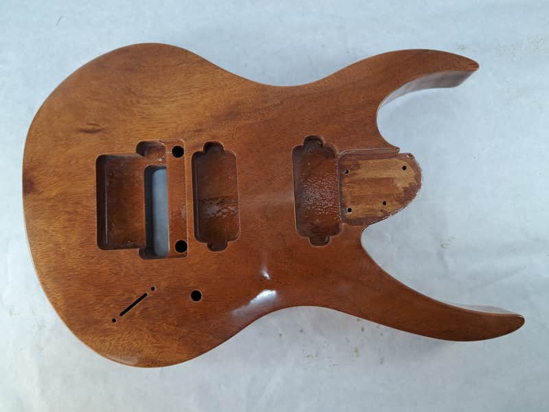 Mahogany 7 String 540PII Guitar body  fits Ibanez RG Necks J2391 image 1