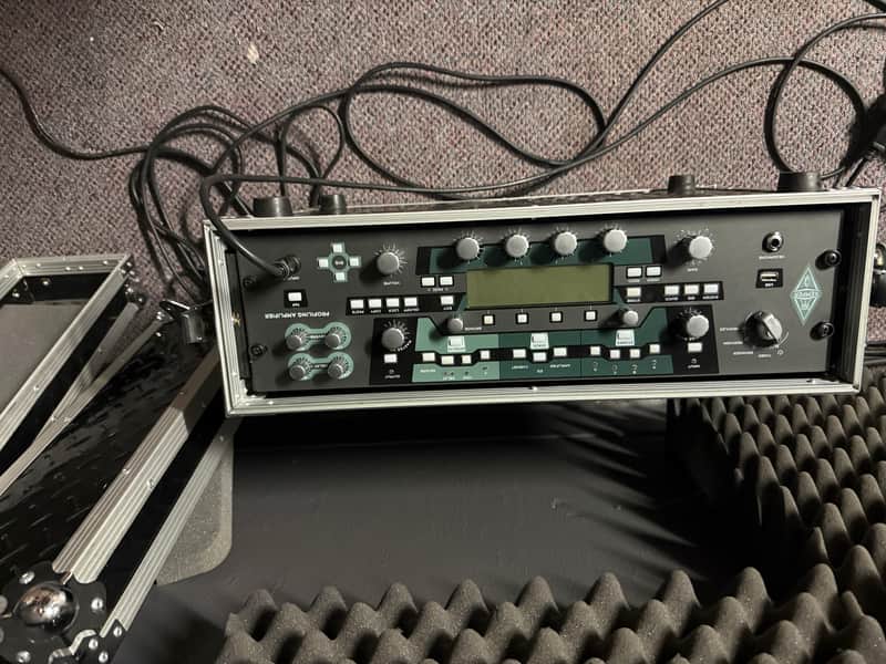 Kemper Amps Profiler PowerRack 600-Watt Digital Modeling Guitar Amp Head with Remote and mission pedal 2013 - 2025 - Black