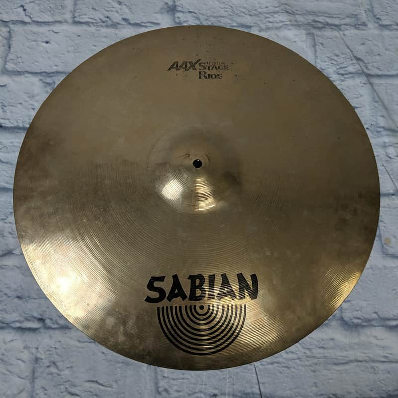 Sabian 21" AAX Stage Ride Cymbal 1993 - 2001 image 1