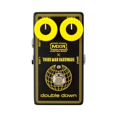 MXR X Thirdman Hardware Double Down Pedal - Black - Mint, Open Box image 1