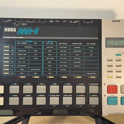 Korg DDD-1 Dynamic Digital Drums 1986 - 1987 - Black image 2