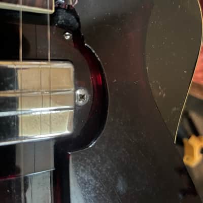 Silvertone H51 cutaway 1950s - Tobacco burst image 12