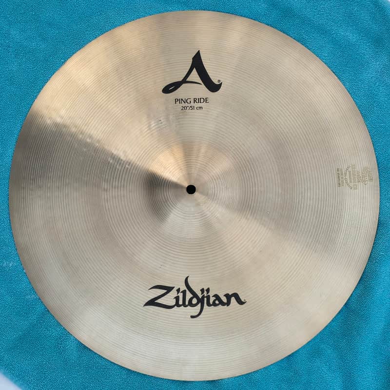 Zildjian 20" A Series Ping Ride Cymbal 2013-Present 2510 grams VIDEO image 1