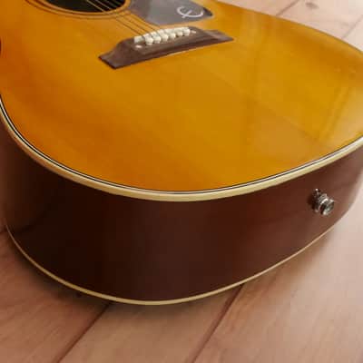 2010 Epiphone Inspired By Texan FT-79AN Reissue 64 - Antique Natural image 6