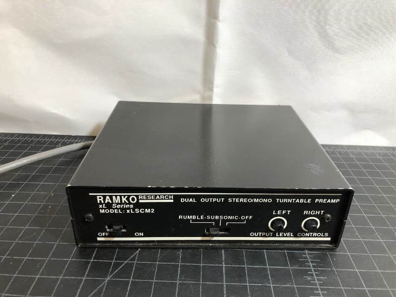 Ramko Research XL Series Dual Output Stereo/Mono Turntable Preamp xLSCM2 image 1