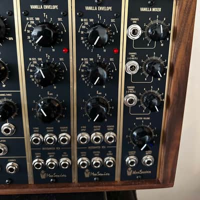 STG Soundlabs MuSonic The Vanilla Synthesizer 2024 - Walnut cabinet image 4