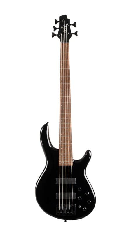Cort C5DELUXEBK Artisan Series C5 Deluxe Bass Guitar (5 String). Black DIRECT SHIP image 1