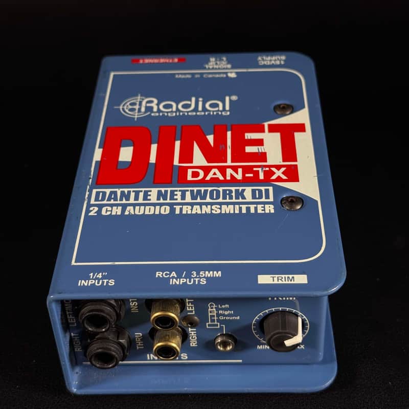 Radial DiNET DAN-TX Dante Interface image 1