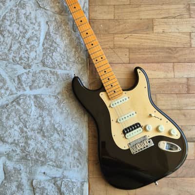 Fender American Ultra Stratocaster HSS 2022 - Texas Tea image 1