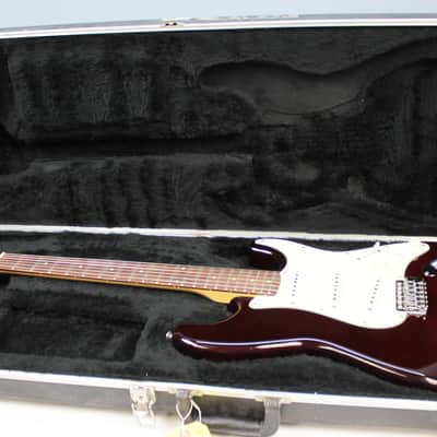 Squier Stratocaster Gold Label - Made in Korea 1997 - Dark Midnight Wine image 25
