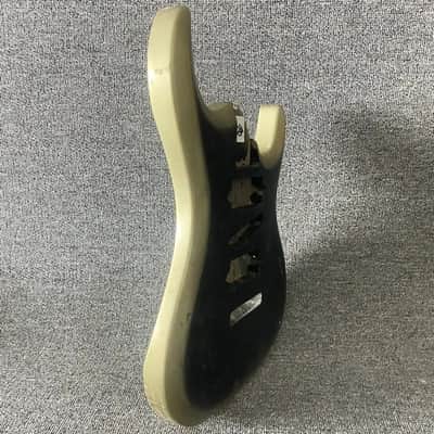 HSH Black DIY Project Guitar Body image 4