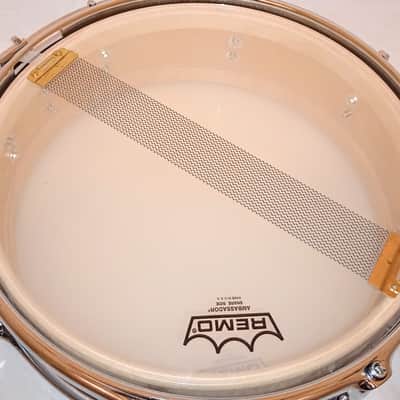 MARTIAL PERCUSSION WARRIOR SERIES MAPLE 14" SNARE DRUM W/ RINGS 2025 - NAT MAPLE LACQUER-FREE SHIP TO C-USA image 7