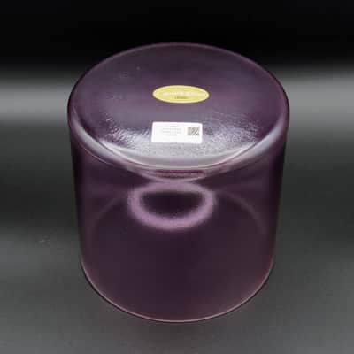 Crystal Tones 7" Lavender Aura Gold Quartz Crystal Singing Bowl (G#4+5) image 3