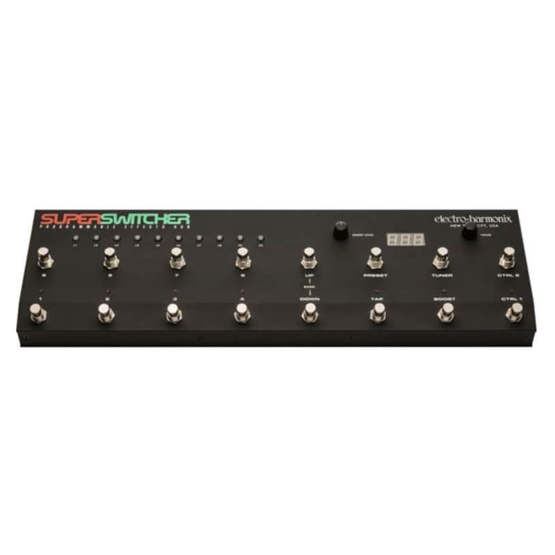 Electro-Harmonix Super Switcher Programmable Effects Hub Pedal with 8 True Bypass Loops and 128 Presets image 1