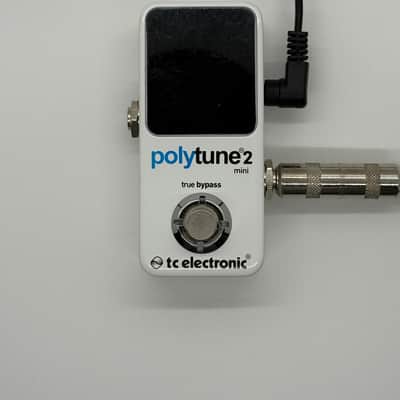 TC Electronic PolyTune 2 Mini Tuning Pedal 2010s - White image 3