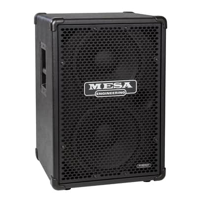 Mesa Boogie Subway 2x12 Vertical Bass Cabinet - Black Bronco w/ Black Metal Grille image 1