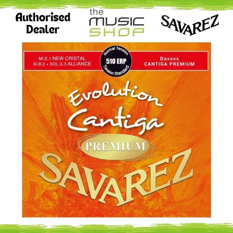 Savarez Evolution Cantiga Premium Normal Tens Classical Guitar Strings - 510ERP image 1