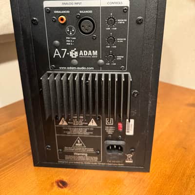 ADAM Audio A7 Active Nearfield Monitors (Pair) 2000s - Black image 2