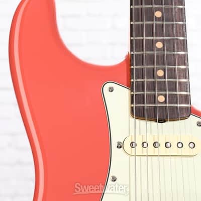 Fender American Vintage II 1961 Stratocaster Electric Guitar - Fiesta Red (StratAV261FRd1) image 5