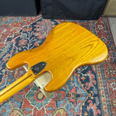 Fender USA Jazz Bass Ash Nitro Refinish DiMarzio PAF Pickups Hard Case - 1979 image 7