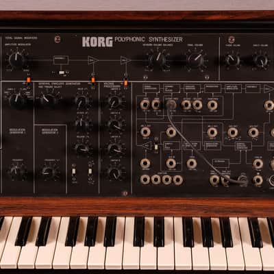 Korg PS-3100 Polyphonic Synthesizer 1977 - Wood image 3