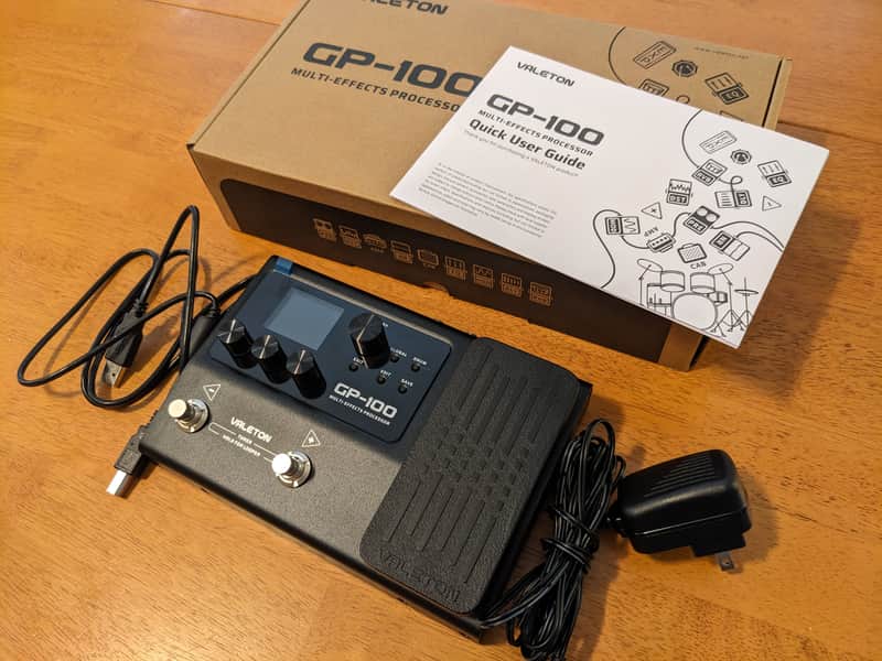 Valeton GP-100 Multi-Effects Processor 2020 - Present - Black image 1