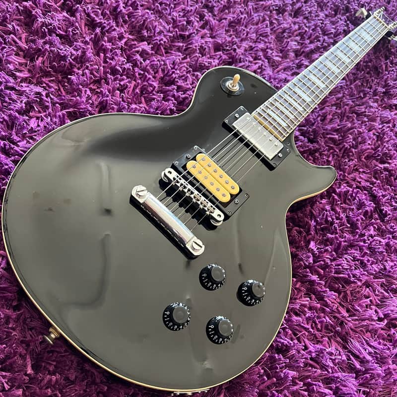 1970s Suzuki Les Paul Standard Black (MIJ) (w/ Upgrades) image 1