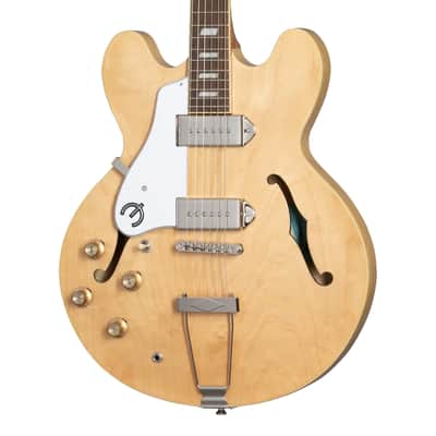 Epiphone Casino Natural Left-Handed w/ HSC image 1
