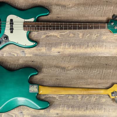 MyDream Partcaster Custom Built - Light Relic Sherwood Green JBass EMG image 1