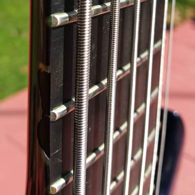 Modulus TBX Quantum Q6 1996 Trans Blue Quilt w/OHSC Graphite Bass image 8