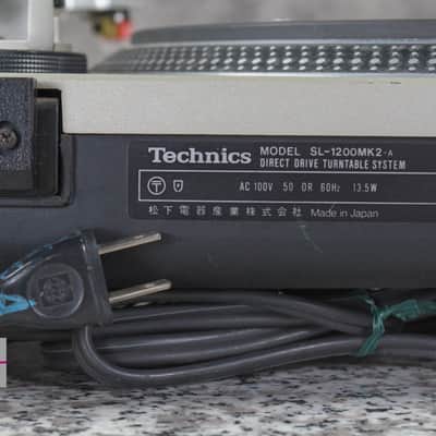 Technics SL-1200MK2-A Silver Direct Drive DJ Turntable in Good Condition+ image 25