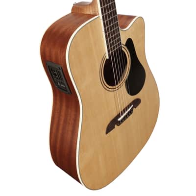 Alvarez Artist AD60CE Artist 60 Series Dreadnought Electric, Natural Gloss Finish NEW image 4