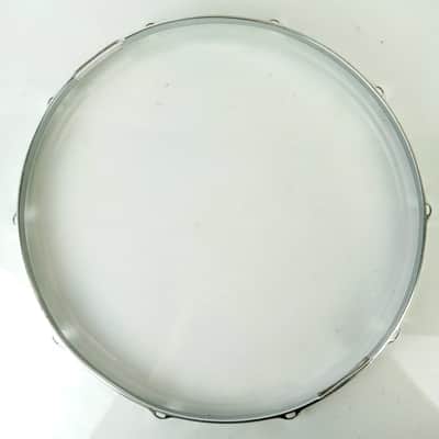 Slingerland 15"10Lug 70s TDR/Deluxe Concert King Snare Drum Resonant Rim/Hoop SS image 6