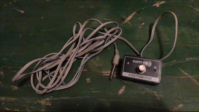 Sunn Footswitch most likely for SL160 or SL260 1980s image 1