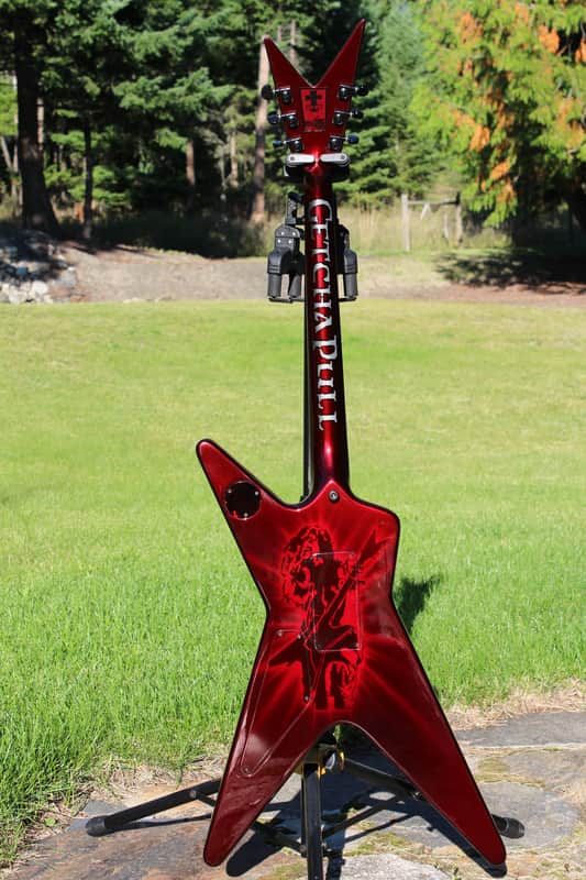 Washburn Dimebag Custom Painted Wavey