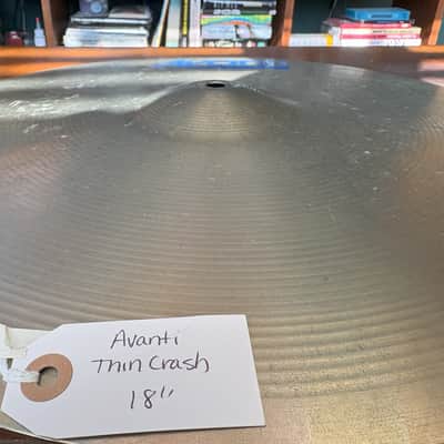 Avanti Thin Crash 18" 1980's image 4