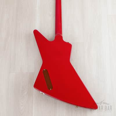 2022 Gibson Custom Shop Historic ‘58 Korina Explorer Cardinal Red 1 of 15 w/ Case, COA, Tags image 3