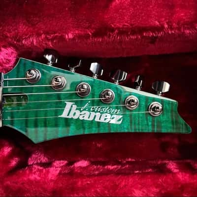 Ibanez RG8520-GE J. Custom with Ebony Fretboard 2019 - Present - Green Emerald image 8