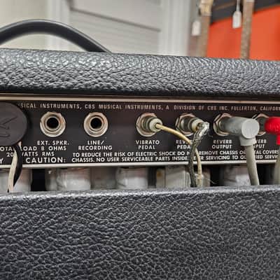 Rivera Era Fender Deluxe Reverb 1981 - Black image 13