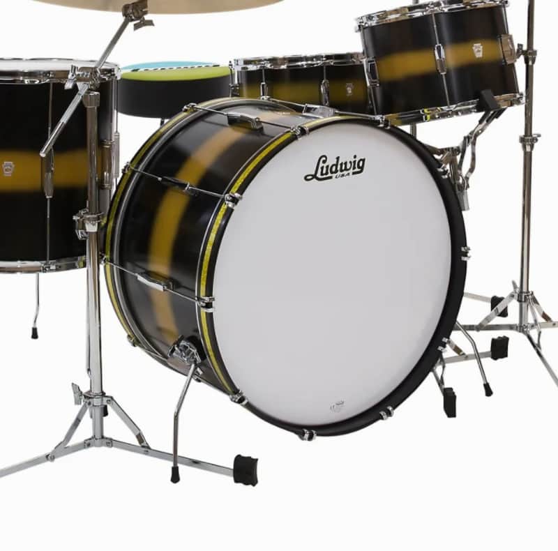 Ludwig LB644XX Club Date USA 14x24" Bass Drum image 1