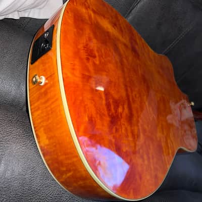 Ibanez AEF37ESSG12001 2008 - Sunset Gold image 13