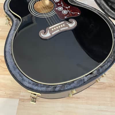 Epiphone EJ200CE Super Jumbo 1995 - 2009 - Ebony image 10