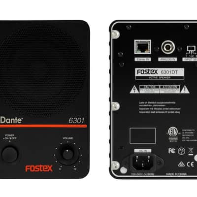 Fostex 6301DT 4" Active Dante Monitor Speaker (Single) Bild 2